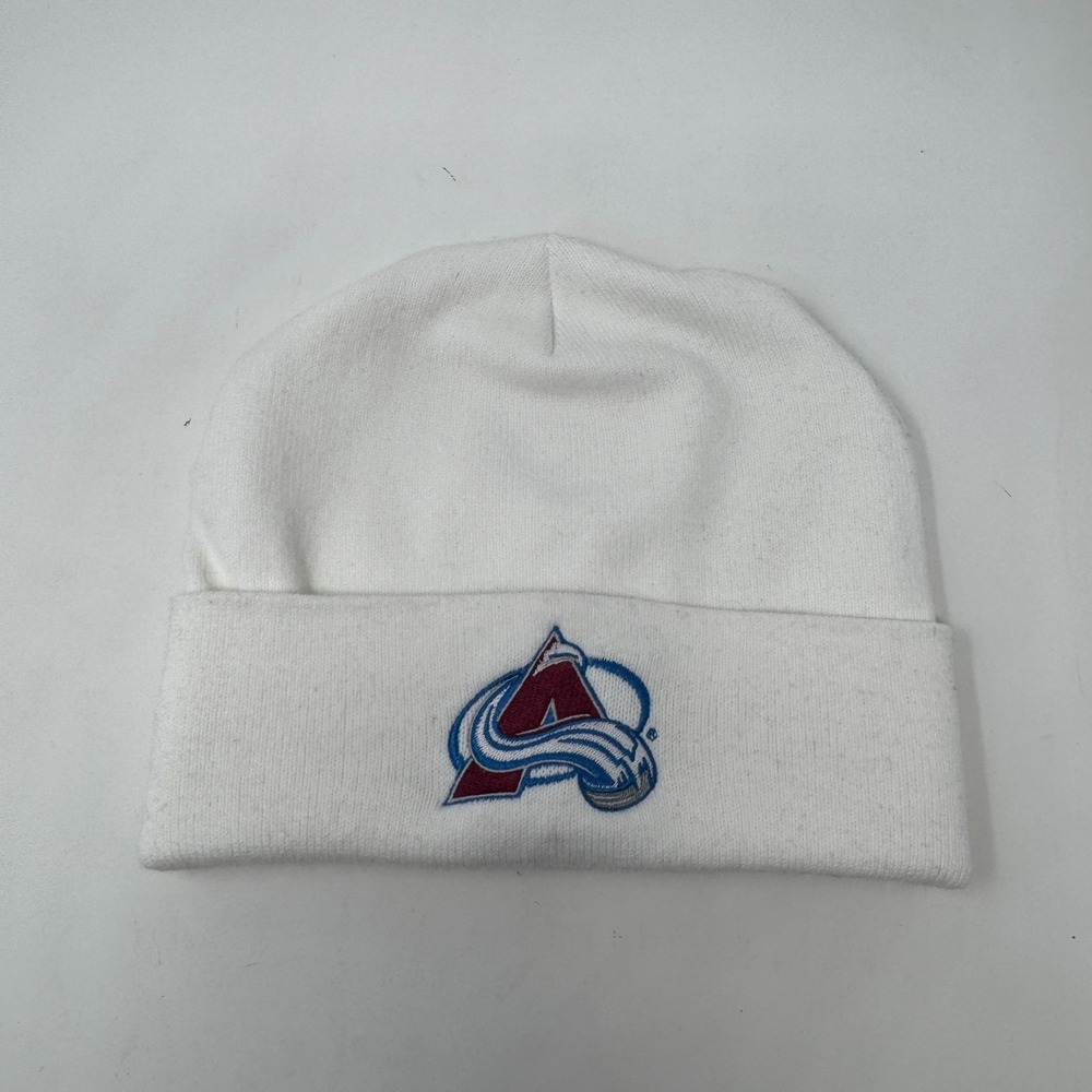 Colorado Avalanche Beanie w/ Jameson Whisky Winter Hat White Cap